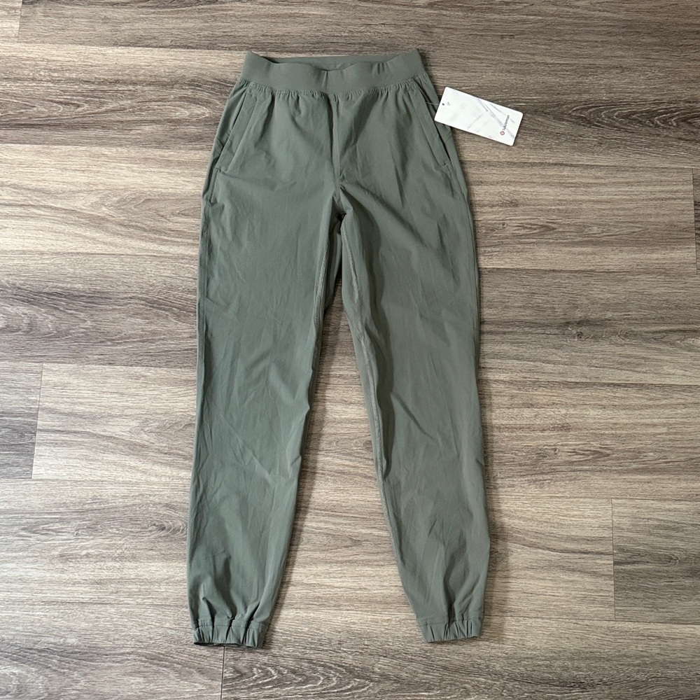 Lululemon Sage Green Adapted State Joggers with Zip 2